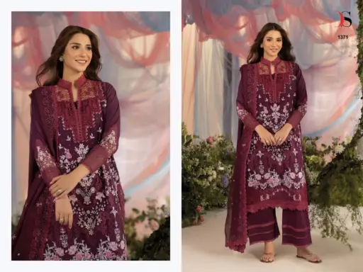 Deepsy Sobia Nazir Lawn 25 Cotton Embroidery Wholesale Pakistani Salwar Kameez Collection - Image 2