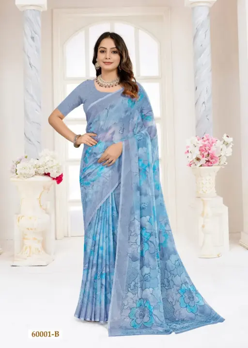 Ruchi Star Chiffon 215 Chiffon Printed Wholesale Casual Wear Saree Collection