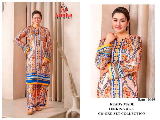 Aasha Turkis Vol 3 Modal Sattin Wholesale Co-Ord Set Collection - Image 4