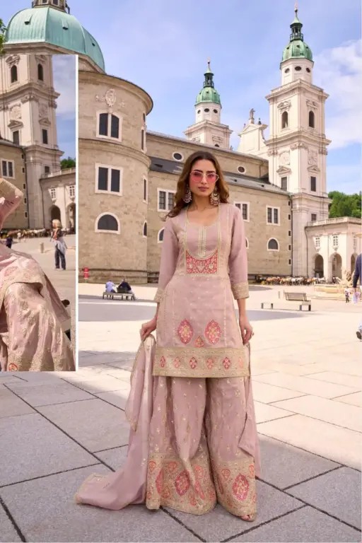 Gulkayra Veronica Real Simar Silk Wholesale Designer Salwar Kameez Collection - Image 2