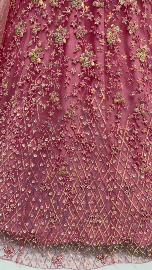 Anjani Art 2888B Heavy Net Wholesale Wedding Wear Lehenga Collection - Image 4