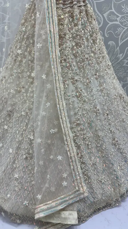 Anjani Art 2888C Heavy Net Wholesale Wedding Wear Lehenga Collection - Image 3