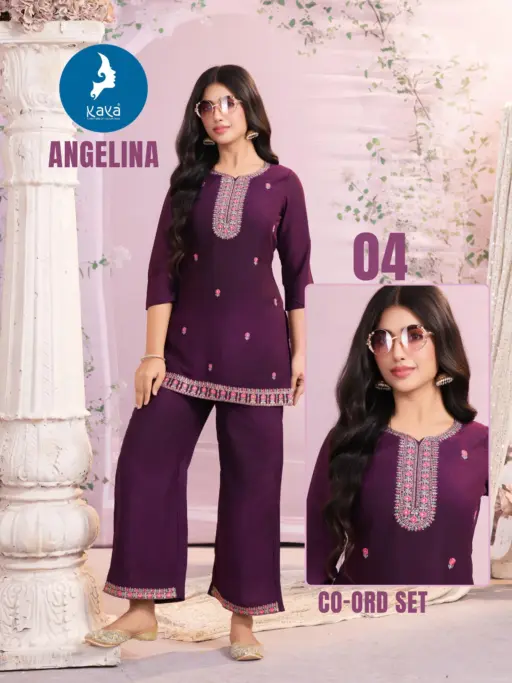 Kaya Angelina Vichitra Wholesale Co-Ord Set Collection - Image 2