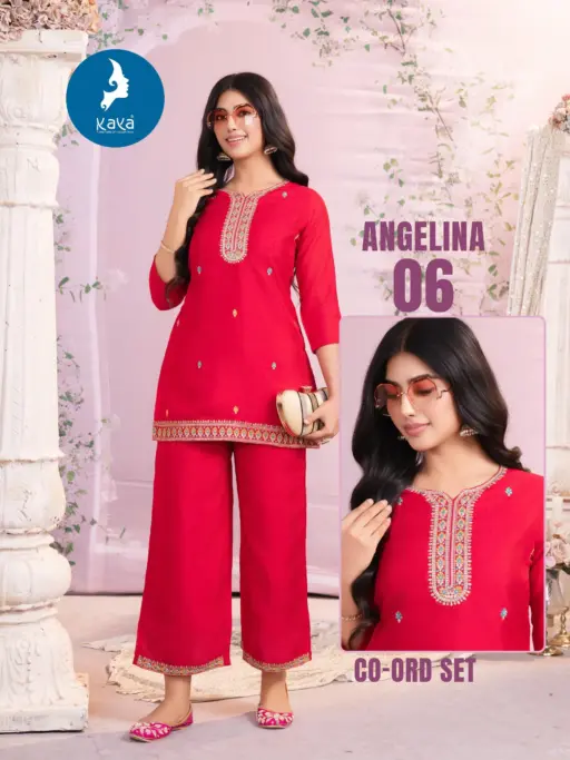 Kaya Angelina Vichitra Wholesale Co-Ord Set Collection - Image 5