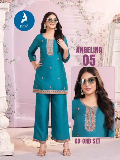 Kaya Angelina Vichitra Wholesale Co-Ord Set Collection - Image 7