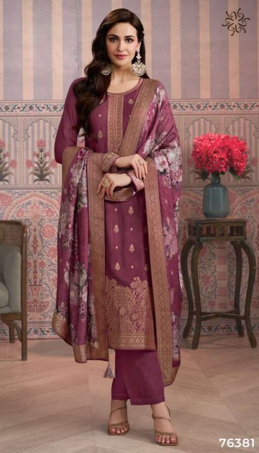 Vinay Kervin Ananta Vol 4 Viscose Pashmina Wholesale Winter Salwar Suits Collection - Image 2