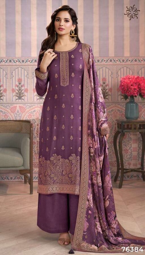 Vinay Kervin Ananta Vol 4 Viscose Pashmina Wholesale Winter Salwar Suits Collection - Image 5