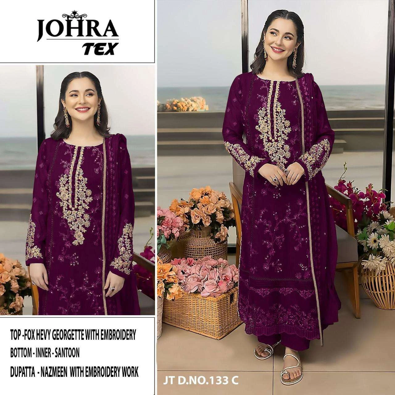 Johra Tex Design No - Jt - 133