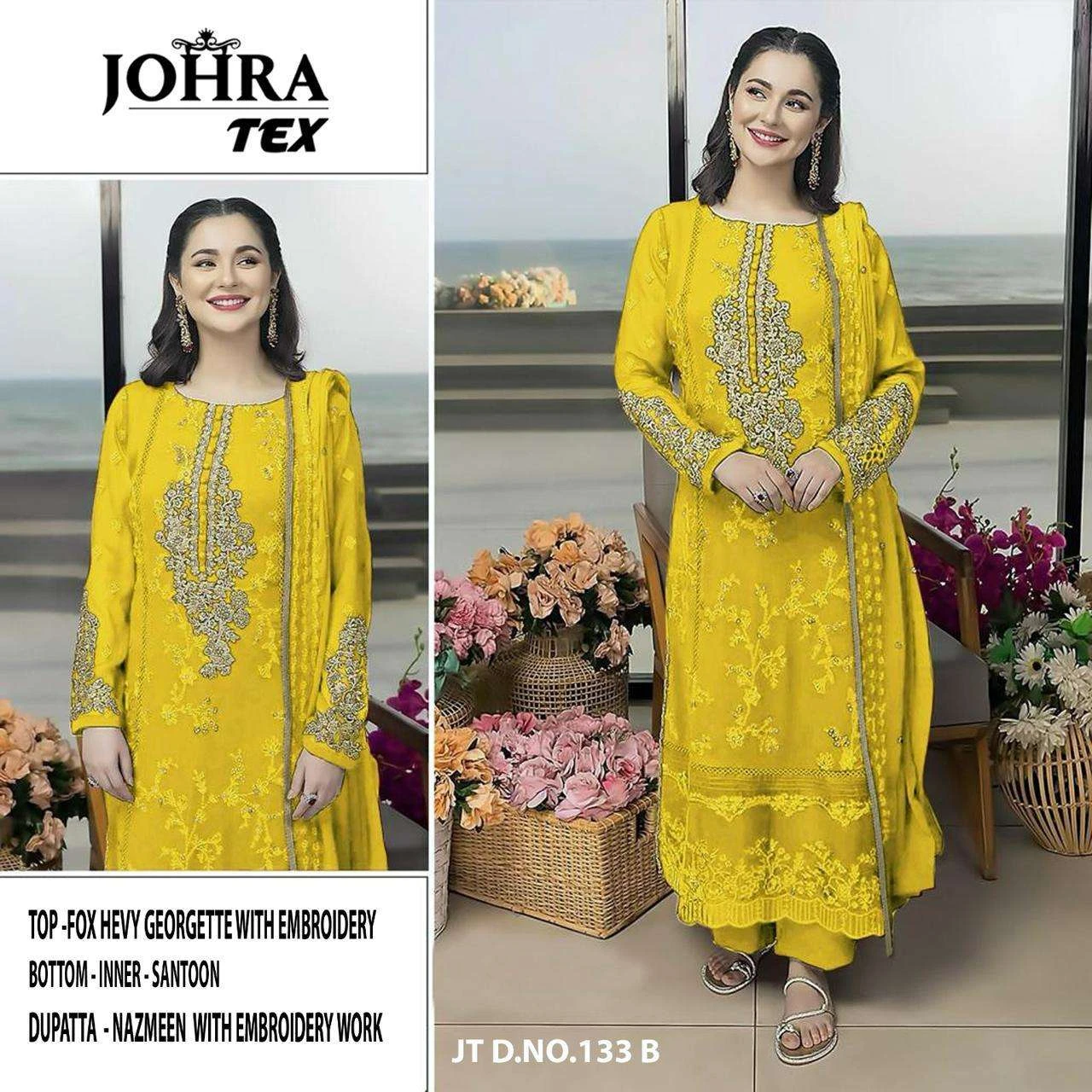 Johra Tex Design No - Jt - 133