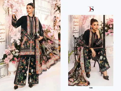 Deepsy Maria B Mprint 25 Vol 3 Pure Cotton Wholesale Pakistani Salwar Kameez Collection - Image 5