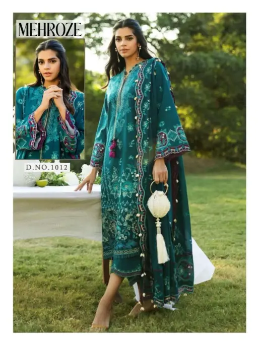 Rama Export Mehroze Vol 1 Pure Cotton Wholesale Karachi Cotton Collection - Image 8