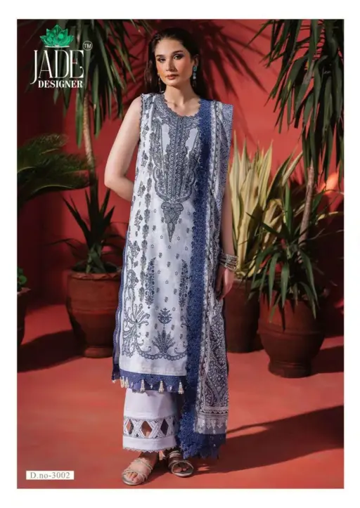 Jade Designer Noor Ahmed Vol 3 Lawn Cotton Wholesale Pakistani Karachi Suit Collection - Image 6
