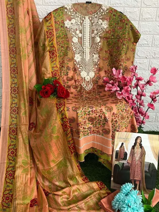 Rama Export Safinaz Beyond Casual Pure Lawn Wholesale Pakistani Karachi Suit Collection - Image 5