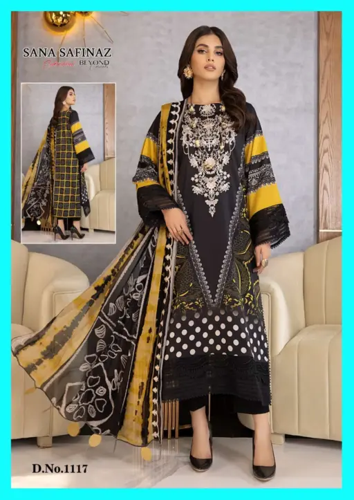 Rama Export Safinaz Beyond Casual Pure Lawn Wholesale Pakistani Karachi Suit Collection - Image 6
