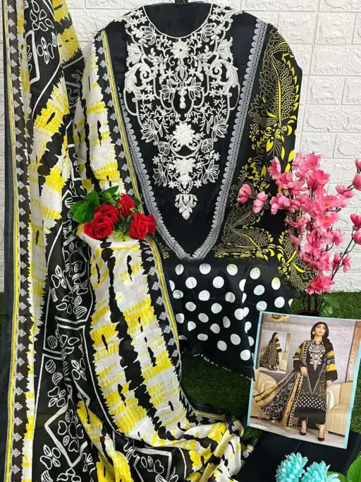 Rama Export Safinaz Beyond Casual Pure Lawn Wholesale Pakistani Karachi Suit Collection - Image 7
