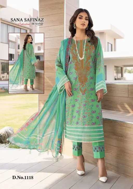 Rama Export Safinaz Beyond Casual Pure Lawn Wholesale Pakistani Karachi Suit Collection - Image 8