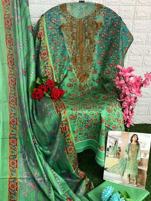 Rama Export Safinaz Beyond Casual Pure Lawn Wholesale Pakistani Karachi Suit Collection - Image 9
