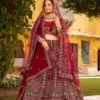 Anantesh Wedding Bride Vol 3 D NO: - 13008 Premium Velvet Wholesale Designer Bridal Lehenga Choli Collection