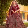 Anantesh Wedding Bride Vol 3 D NO: - 13009 Premium Velvet Wholesale Designer Bridal Lehenga Choli Collection