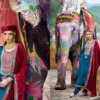 Fourdots Iconblast Viscos Makhmali Velvet Wholesale Winter Suit Collection