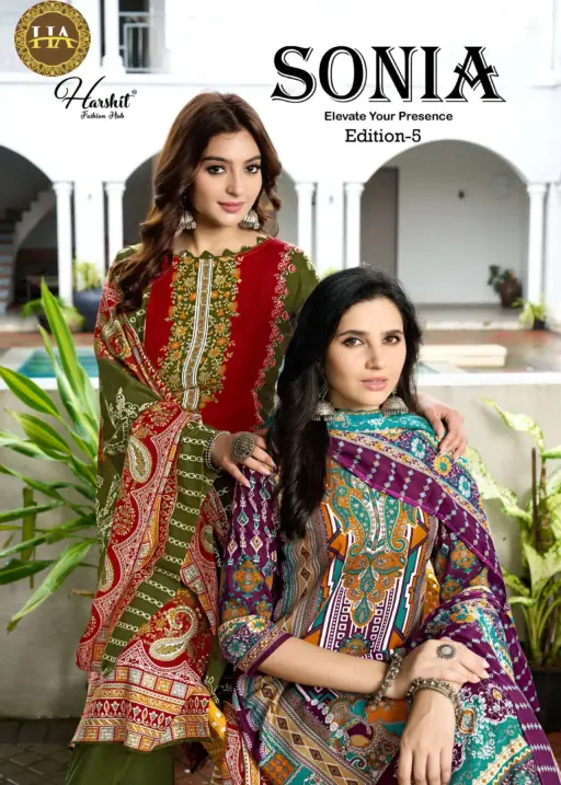 Harshit Fashion Hub Sonia Vol 5