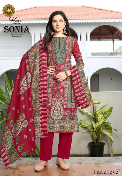 Harshit Fashion Hub Sonia Vol 5