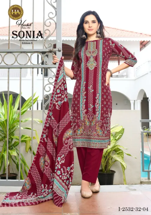 Harshit Fashion Hub Sonia Vol 5