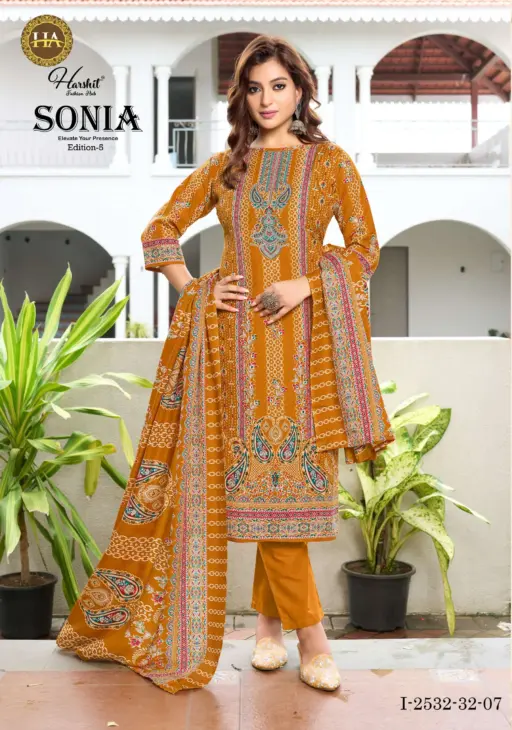 Harshit Fashion Hub Sonia Vol 5