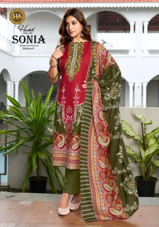 Harshit Fashion Hub Sonia Vol 5