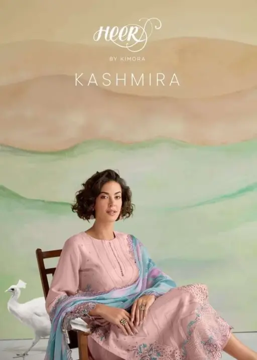 Kimora Heer Kashmira Pure Muslin Wholesale Designer Salwar Suit Collection