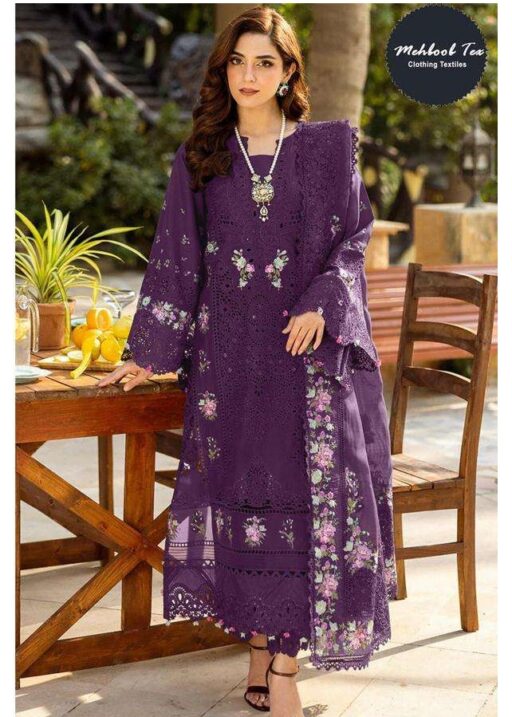 Mehboob Tex Design No-1675 Pure Cotton Wholesale Pakistani Suit Collection