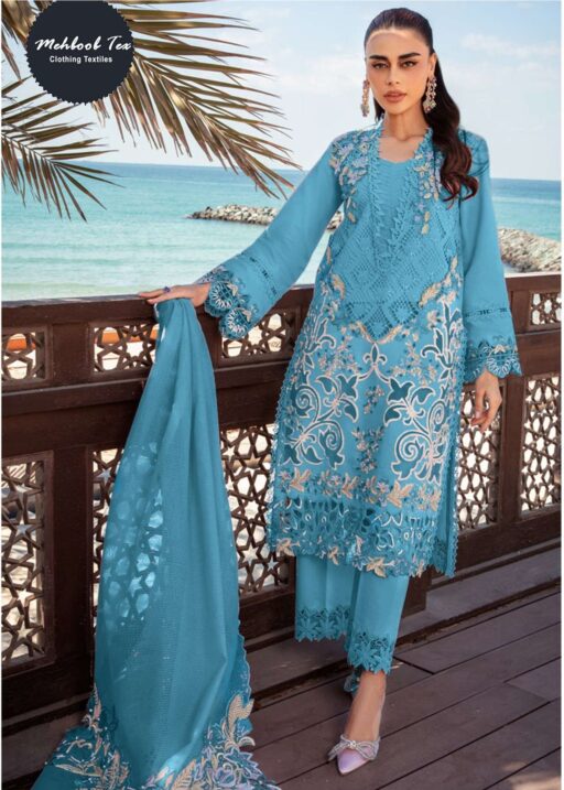 Mehboob Tex Design No-1748 AB Pure Cotton Wholesale Pakistani Suit Collection