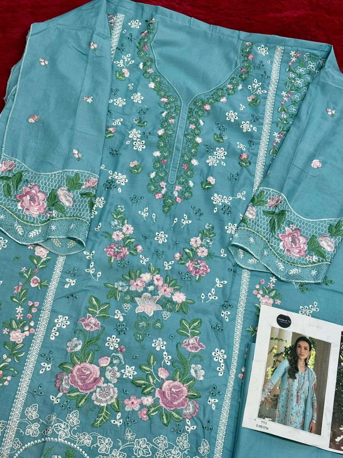 Mehboob Tex Design No - 1756 - 1757