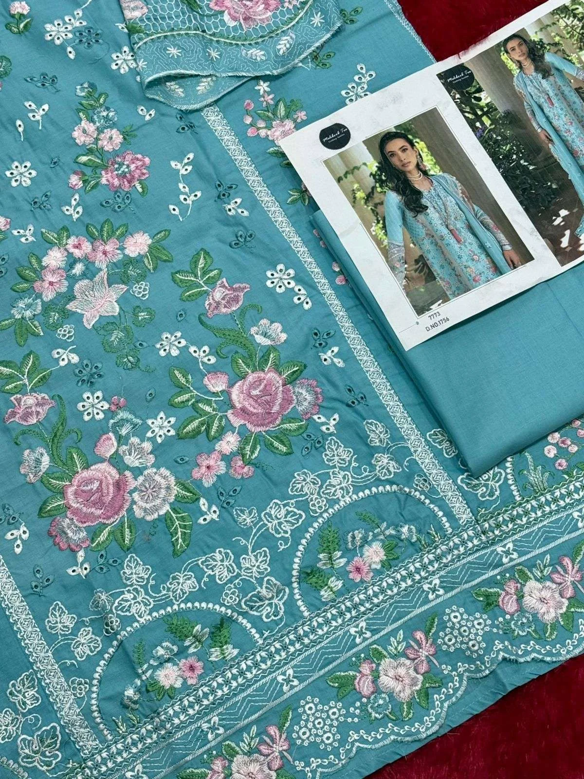 Mehboob Tex Design No - 1756 - 1757