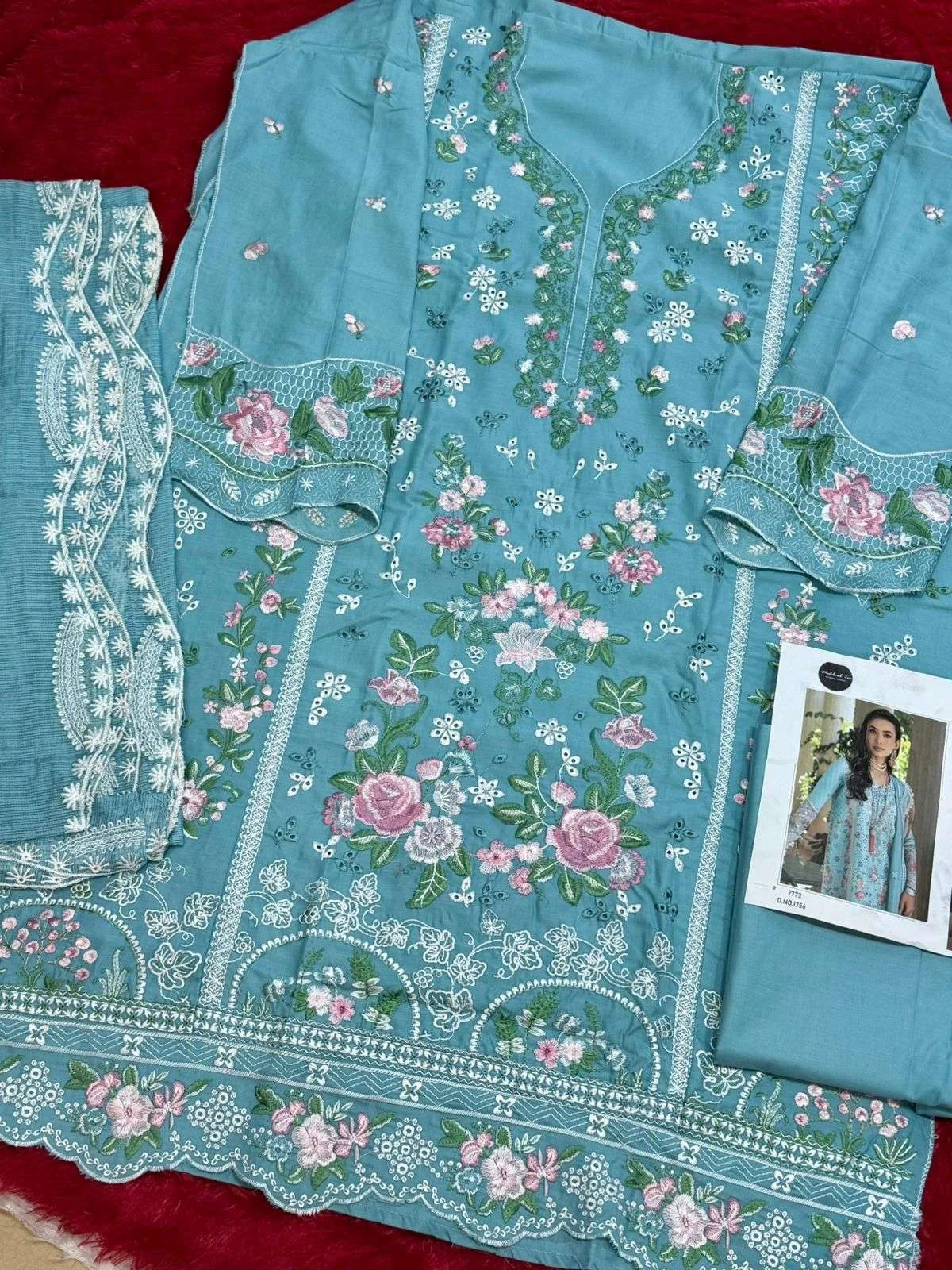 Mehboob Tex Design No - 1756 - 1757