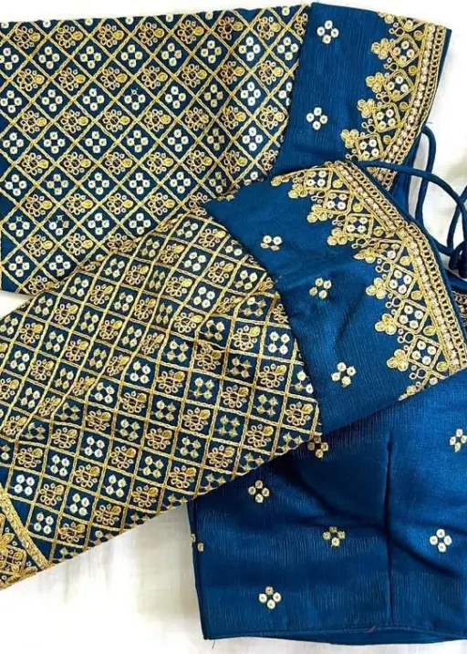 Rama Export 188 Heavy Italian Silk Wholesale Designer Blouse Collection