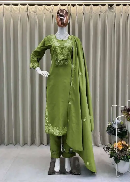 Rama Export BE-385-E Reyon Slub Cotton Wholesale Readymade Suit Collection