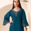 Rama Export Daisy Pure Roman Silk Wholesale Kurti with Bottom Collection