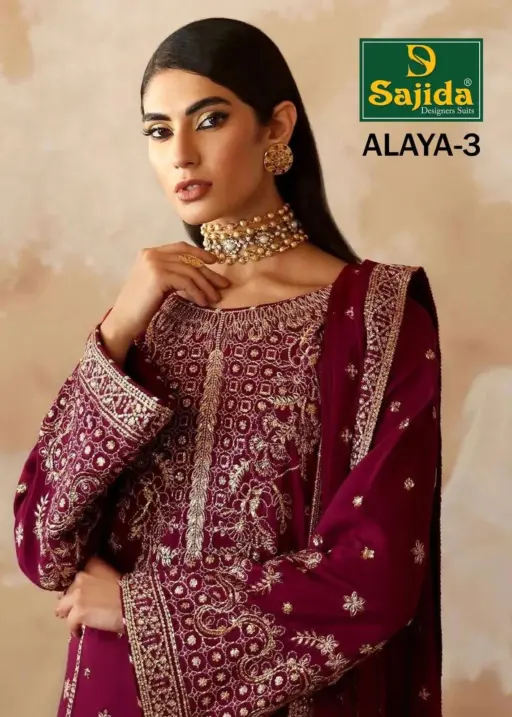 Sajida Designer Alaya Vol 3 - 1027-1028-1029