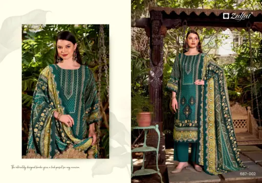Zulfat Designer Suits Begum