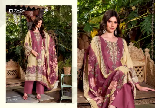 Zulfat Designer Suits Begum