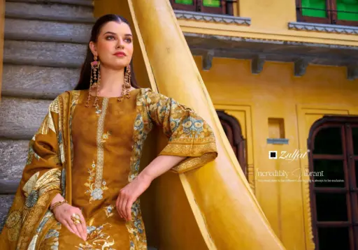 Zulfat Designer Suits Kalamkaari