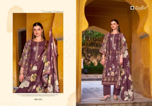 Zulfat Designer Suits Kalamkaari