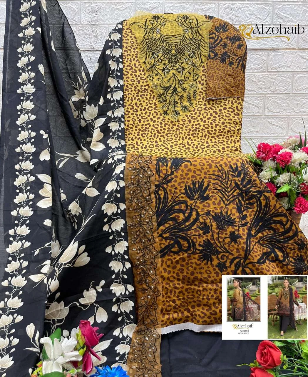 Al Zohaib Design No - 1347 Ab - 1355 Ab