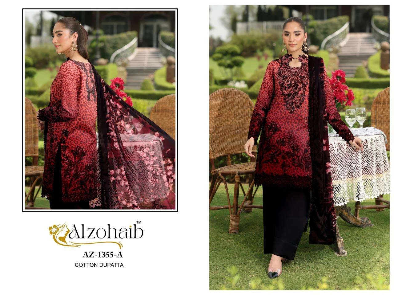 Al Zohaib Design No - 1347 Ab - 1355 Ab