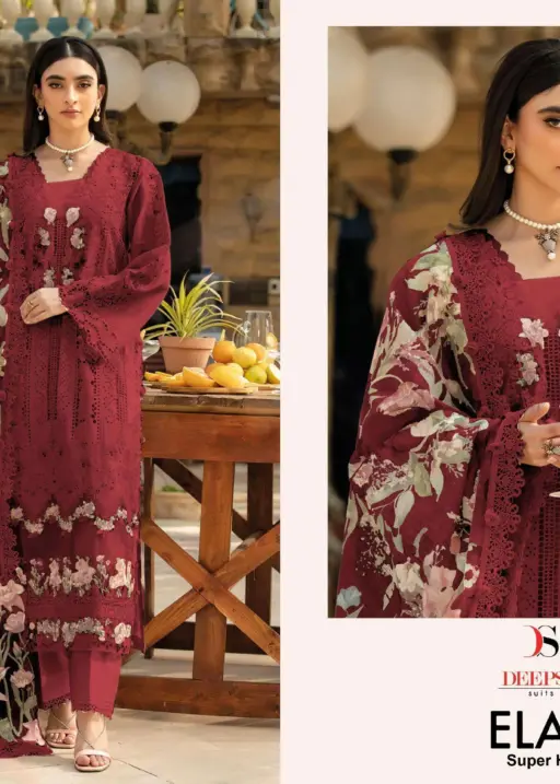 Deepsy Suits Elaf Luxury Super Hit Collection D No 1263
