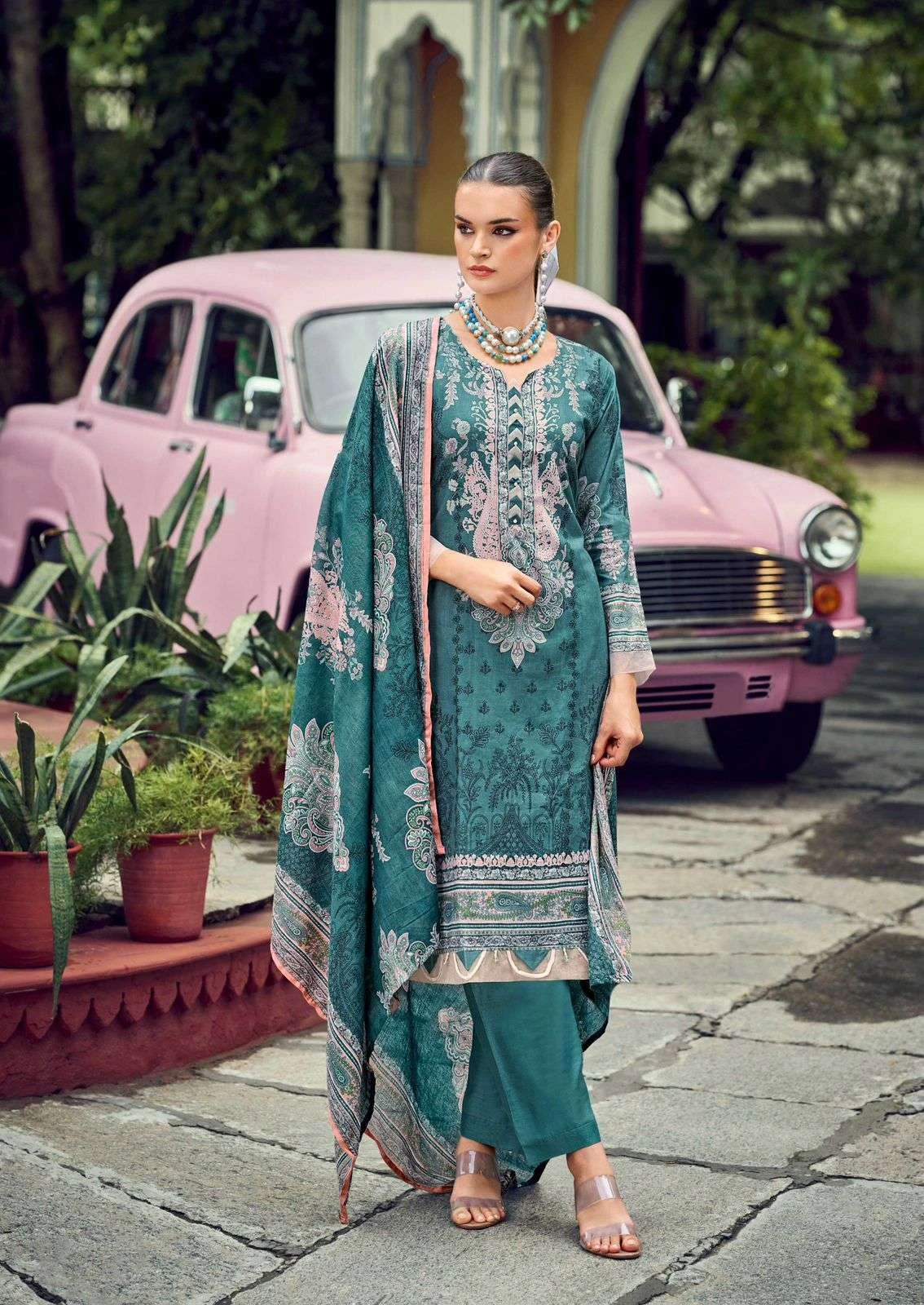 Ishaal Prints Gulmohar Combo