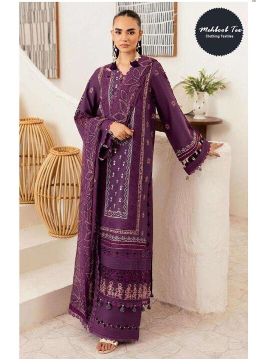 Mehboob Tex Design No-1750-1751 Pure Cotton Wholesale Pakistani Suit Collection