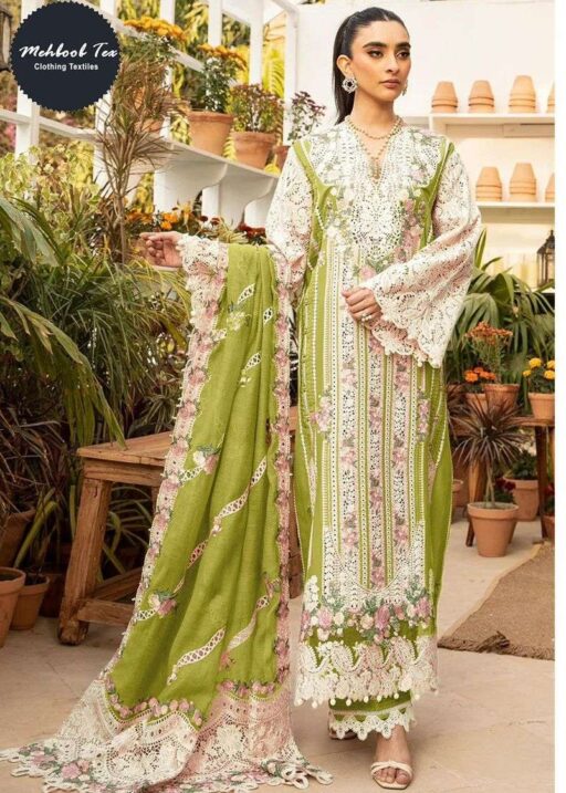 Mehboob Tex Design No-1772 Pure Cotton Wholesale Pakistani Salwar Suit Collection