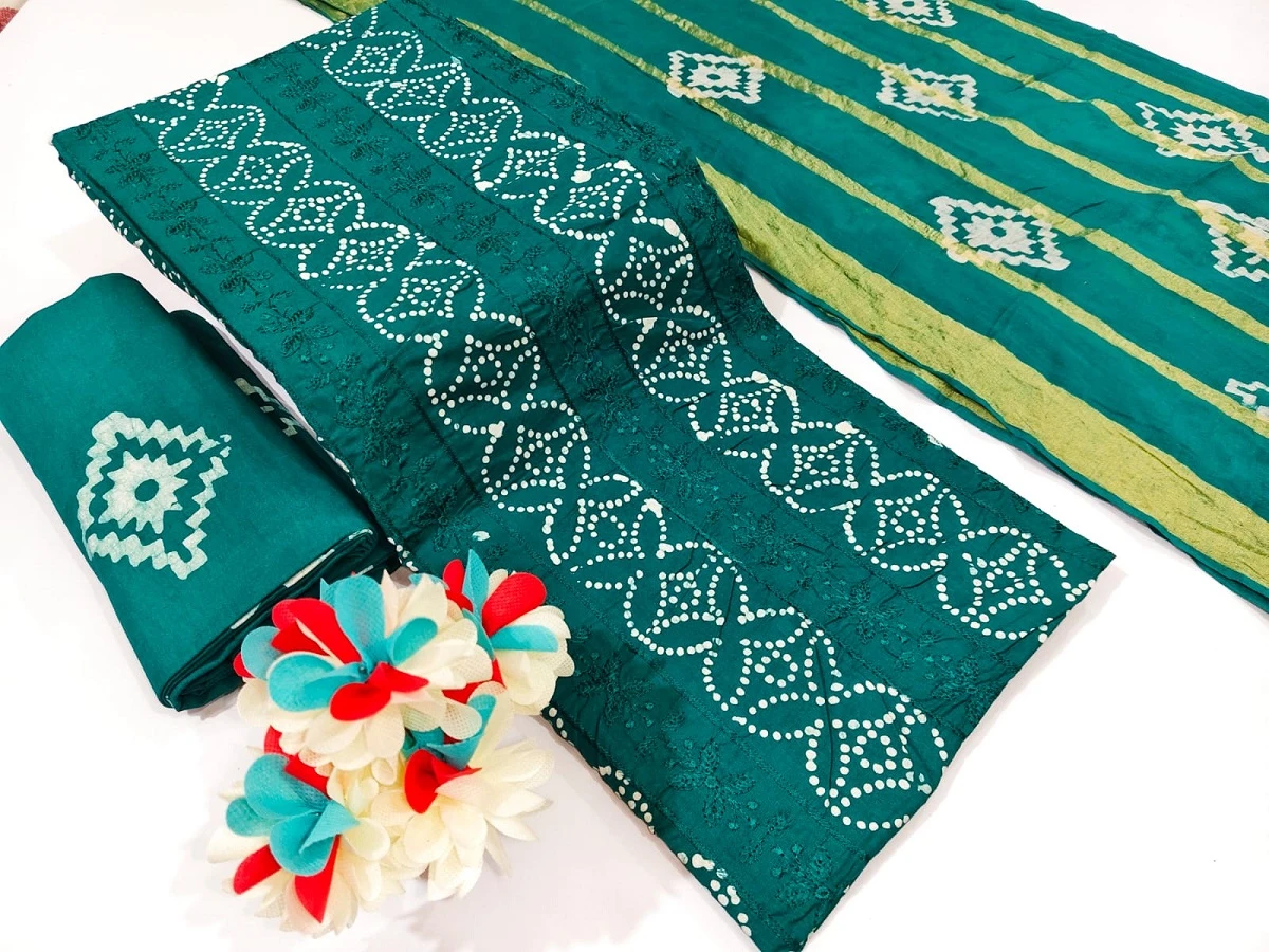 Nemi Wax Batik With Emb Work